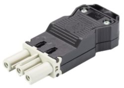 GST18I3 KABELSTEKER FEMALE GRIJS SCHROEF