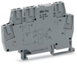 Optocoupler module Nominal input voltage: 12 … 48 VDC Output voltage r