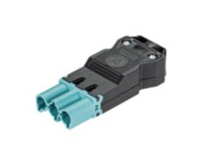 GST18I3 KABELSTEKER MALE GROEN SCHROEF