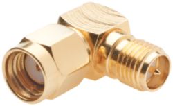 R-SMA male/female Elbow adapter