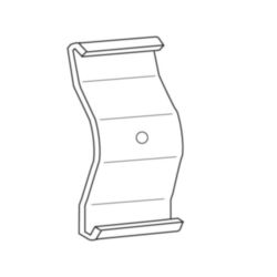 R 2291 Galv Cable Retainer