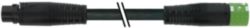 MQ15 male 0° / MQ15 female 0° 600V AC type 3 TPE 4xAWG14 bk , 5m