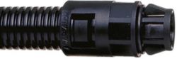 Rechte koppeling met klikaansluiting Slangmaat 16mm, Wanddikte 4mm ges