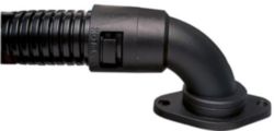 90 Graden Paneelbevestiging koppeling Slangmaat 21mm, draaibare flens