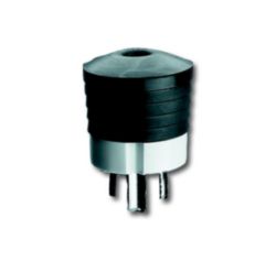 STEKER 2P+A 16A/250V TERKO ZW/GS RECHT
