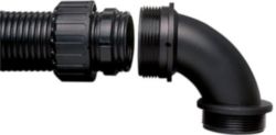 M16 90 Gr. Zwart Adapter-Ring