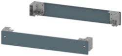 Base corner pieces with cover H: 100 mm W: 800 mm