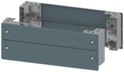 Base corner pieces with cover H: 200 mm W: 600 mm