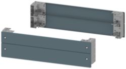 Base corner pieces with cover H: 200 mm W: 800 mm