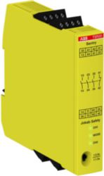 Veiligheids- relais/timer 3 NO + 1 NC output, timer 0,5 or 1,5 s 24 VDC voedingsspanning