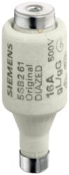 DIAZED fuse link 500 V for cable and line protection gG, Size DII, E27