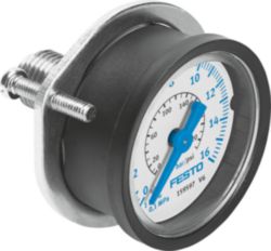 FMA-40-16-1/4-EN flanged pressure gauge