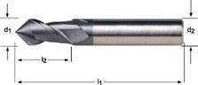 Chamfering End Mill - 90°