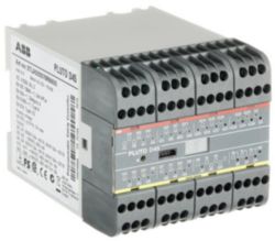 Veiligheids-PLC 8+8+2+2 I/O voor Pluto veiligheidsbus met 8 analoge ingangen