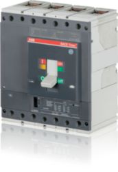 Tmax T5H 400/R400 4P vast met vooraansluiting PR223DS microprocessor bev. In = 400 A Im = 400 4800 A