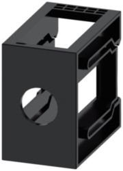 Adapter for standard rail mounting, gray