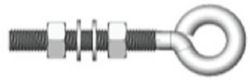 Oogbout M8x1.25, gegalvaniseerd