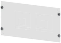 cover 3VL5 up to 630 A, 4-pole, fixed-mounted, plug-in version, H: 400 mm W: 800 mm