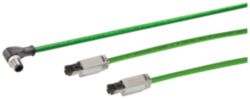 IE connecting Cable IE FC RJ45 Plug-180/IE FC RJ45 Plug-180  IE FC Trailing Cable GP preconect. con 2 x IE FC RJ45 Plug 180  Longitud 5,0 m