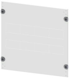 cover 3VL1 up to 160 A with RCD, 3-pole, fixed-mounted, plug-in version, H: 500 mm W: 600 mm