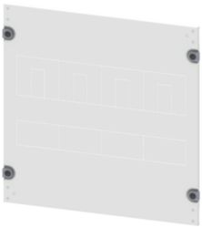 cover 3VL2 - 3 up to 250A with RCD, 3-pole, fixed-mounted, plug-in version, front mounted rotary operator, motorized operator H: 500 mm W: 600 mm