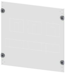 cover 3VL2-3 up to 250A with RCD, 4-pole, fixed-mounted, plug-in version, front mounted rotary operator, motorized operator H: 500 mm W: 600 mm