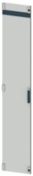 Door, IP55, W: 350 mm, rotary handle for profile semicylinder