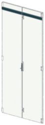 Double door IP40, rotary handle for profile cylinder W: 1000 mm