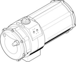 DAPS-1440-090-RS1-F16 semi-rotary drive