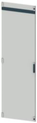 Door, IP55, W: 600 mm, rotary handle for profile semicylinder