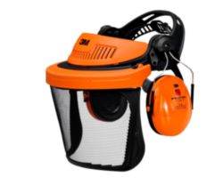 3M™ Helmcombinatie voor de bosbouw, G3000 oranje helm, H31-gehoorkappe
