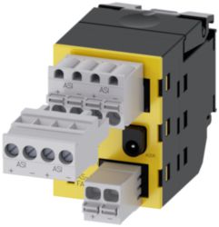 AS-Interface module, 2 safe inputs, 1 output, black