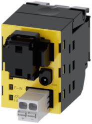 AS-Interface module, 2 safe inputs, 1 output, black