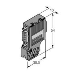 I/O-systeem excom, PROFIBUS-busaansluitconnector RS485