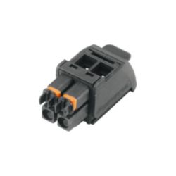 PCB plug-in connector (wire connection), Screw connection, Black relea