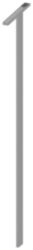 Section division, H: 1800 mm, D: 600 mm