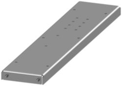 Floor plate partition crossbar, D: 600 mm