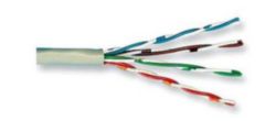 Datakabel CAT5E UTP SLD grijs