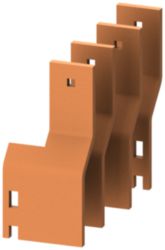 Connection vertical busbar rear left 40x 10 mm D: 800 mm