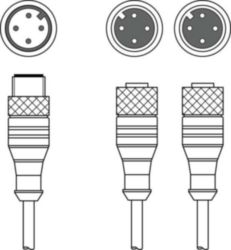 Verdeelkabel CB-M12-SC44