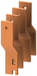 Connection vertical busbar front left 30x 10 mm D: 400 mm