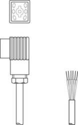 Aansluitkabel BK7 KB-092- 2000- 6