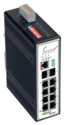 Industrial Managed Switch 8 ports 100Base-TX 2 ports 1000BASE-SX/LX