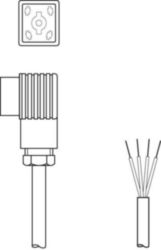 Aansluitkabel BK7 KB-092-12000- 4 SE