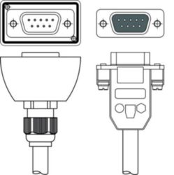 Verbindingskabel CB-D9-3000-5GF/GM