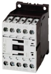 Contactor, 3 pole, 380 V 400 V 3 kW, 1 NC, 24 V DC, DC operation, Screw terminals