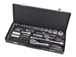 1/4 Inch en 1/2 Inch zeskant doppenset 4 - 32 mm, No. 9384, 54-delig