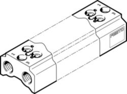 CPE10-3/2-PRS-1/4-3 manifold block