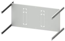 Mounting plate 3KL712, 3KA712, 3 or 4-pole, H: 250 mm W: 600 mm