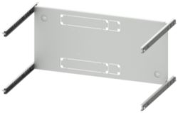 mounting plate 3KL5 (125 A), vertical, 3 or 4-pole, H: 250 mm W: 600 mm